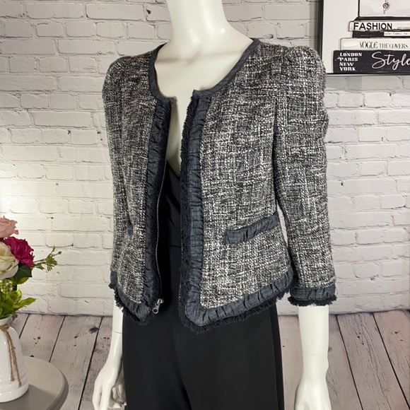 INC International Concepts Jackets & Blazers - INC International Concepts Tweed Blazer